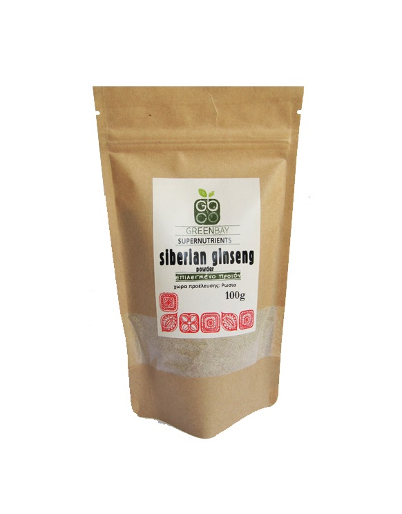 Siberian Ginseng (Τζίνσκενγκ) Σκόνη 100gr GREENBAY