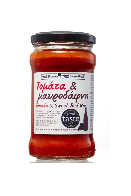 Σάλτσα Τομάτα & Μαυροδάφνη SIMPLY GREEK