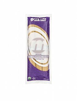 Βιολογικά Noodles Από Κεχρί και Καφέ Ρύζι KING SOBA