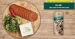 Χορτοφαγικό Σαλάμι Αέρος Φέτες ΒΙΟ 100gr VEGGYNESS