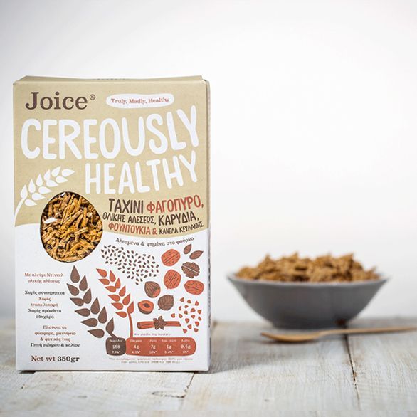 Δημητριακά ΒΙΟ Ταχίνι-Κανέλα 350gr JOICE