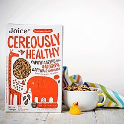 Δημητριακά ΒΙΟ Χαρουπάλευρο-Φαγόπυρο 350gr JOICE