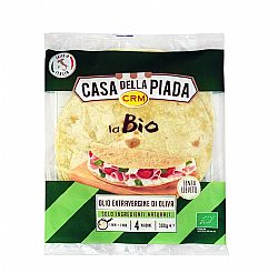 Bιολογική Πιαντίνα Λευκή Χωρίς Μαγιά CASA DELLA PIADA