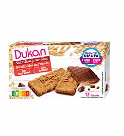 Μπισκότα Βρώμης με επικάλυψη Σοκολάτας DUKAN
