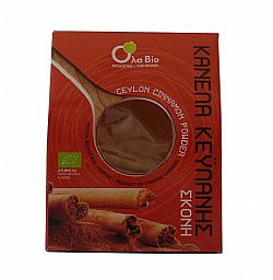 Κανέλα Κεϋλάνης Τριμμένη 50gr OLA BIO 