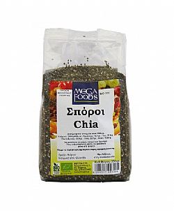 Σπόροι Chia BIO 350gr MEGA FOODS