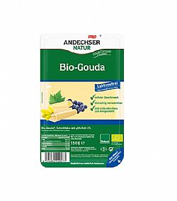 Τυρί Γκούντα σε φέτες ΒΙΟ 150γρ  ANDECHSER