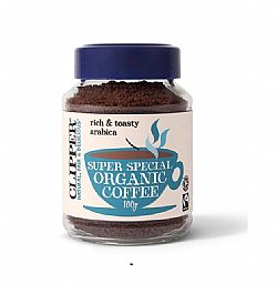 Στιγμιαίος καφές Arabica medium roast Super Special BIO 100γρ CLIPPER