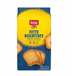 Φρυγανιές χωρίς γλουτένη 260 γρ SCHAR