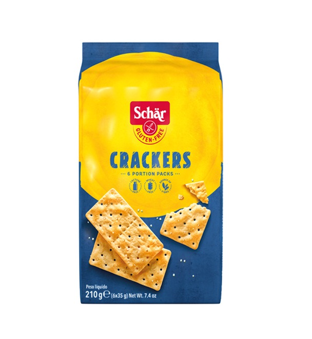 Κράκερς 210γρ Χωρίς Γλουτένη SCHAR