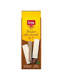 Γκοφρέτες με πραλίνα Φουντουκιού Χωρίς γλουτένη 125γρ SCHAR