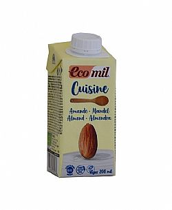Κρέμα Μαγειρικής Αμυγδάλου BIO 200ml ECOMIL