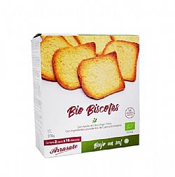 Φρυγανιές Χωρίς Αλάτι ΒΙΟ 270γρ ARRASATE