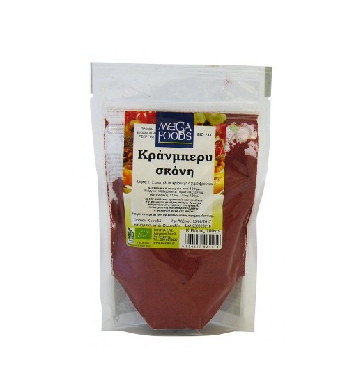 Κράνμπερρυ Σκόνη ΒΙΟ 100γρ OLA BIO