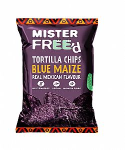 Τσιπς Τορτίγιας με μπλε καλαμπόκι 135γρ Mister Feed