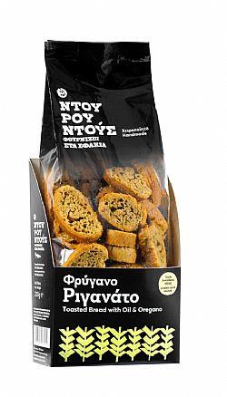 Σφακιανό Φρύγανο Λαδιού Με Ρίγανη 200 γρ ΝΤΟΥΡΟΥΝΤΟΥΣ