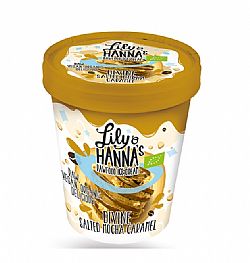 Vegan Παγωτό Αλατισμένη Καραμέλα & Μόκα BIO  500ml Lily&Hanna's