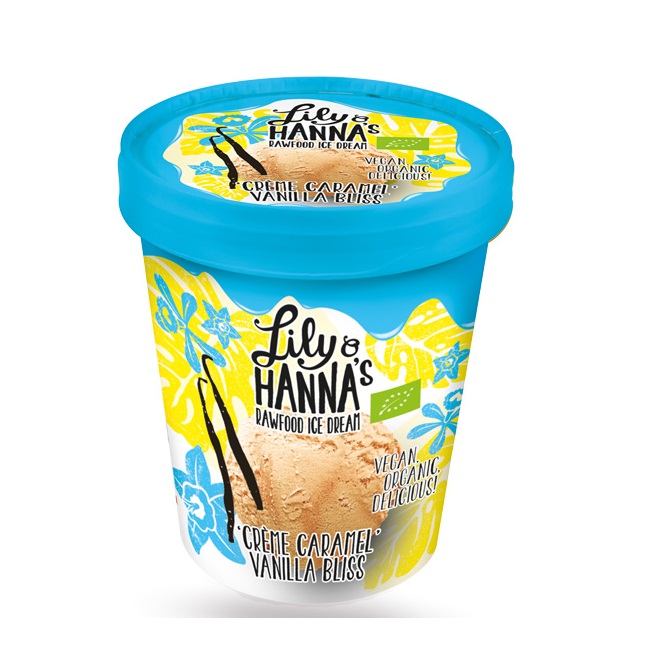 Vegan Παγωτό Κρεμ Καραμελέ BIO 500ml Lily&Hanna's