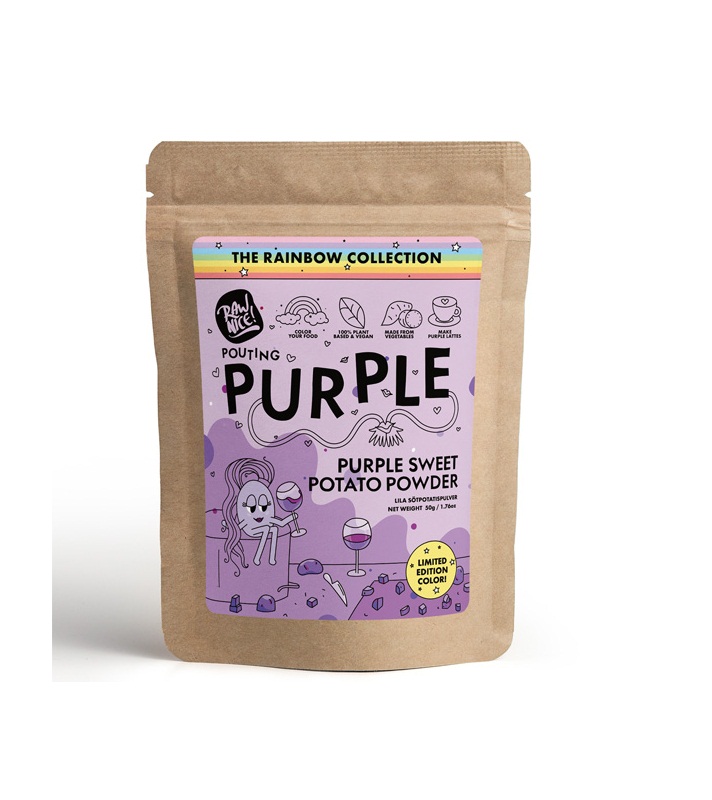 Μωβ Γλυκοπατάτα σε σκόνη 50γρ RawNice