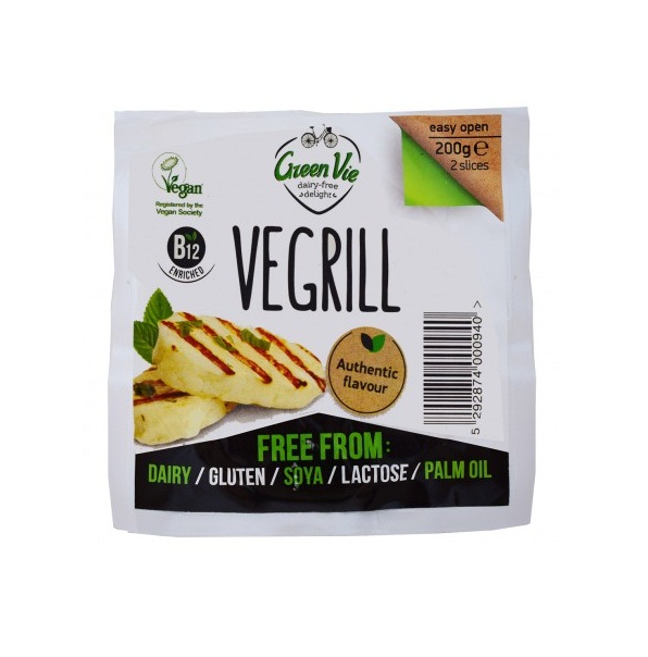Χορτοφαγικό Τυρί Vegrill 200γρ Green Vie
