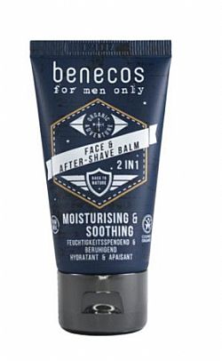 Men After Shave Ενυδατική 2 Σε 1 50ml Βenecos Natural Care