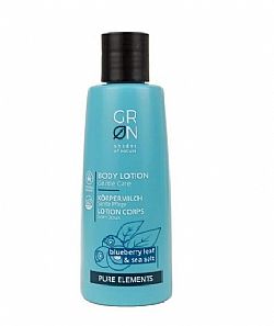 Body Lotion απαλής φροντίδας με φύλλα μύρτιλου & θαλασσινό αλάτι -Pure Elements- 200ml GRN SHADES OF NATURE