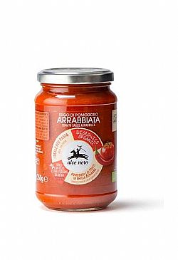 Βιολογική Σάλτσα τομάτας Arrabiata 350gr ALCE NERO