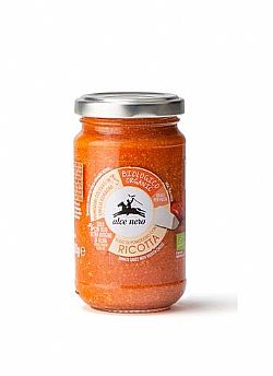 Βιολογική Σάλτσα τομάτας με βιολογική ρικότα 350gr ALCE NERO