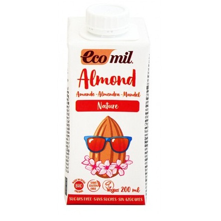 Ρόφημα Αμυγδάλου Φυσικό 200ml ECOMIL
