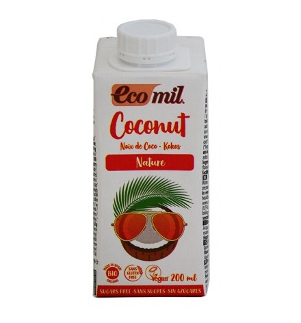 Ρόφημα Καρύδας Φυσικό 200ml ECOMIL