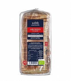 Ψωμί με Δίκοκκο Σιτάρι Ολικής σε Φέτες ΒΙΟ 400gr SOTTOLESTELLE