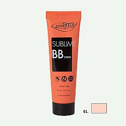 Βιολογική ενυδατική κρέμα προσώπου με χρώμα - No 1 - 30ml PUROBIO