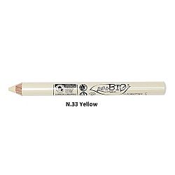 Βιολογικό διορθωτικό concealer - No 33 Yellow- 2.3gr PUROBIO