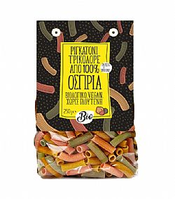 Ριγκατόνι Τρικολόρε από 3 Όσπρια BIO 250γρ GREENBAY