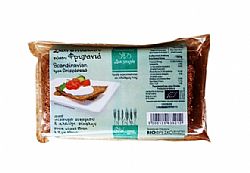 Σκανδιναβικού τύπου φρυγανιά από πίτουρο και σίκαλη 'Σίτος δια χειρός', 100gr