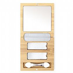 Κενή Παλέτα από bamboo με απλικατέρ και καθρέφτη ZAO ORGANIC MAKE UP