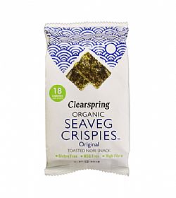 Seaveg Crispies 'Φυσικό' 4γρ CLEARSPRING