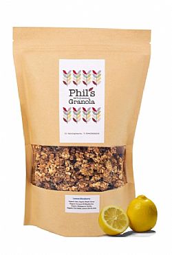 Granola Lemon Blueberry 275 gr Phil's Granola