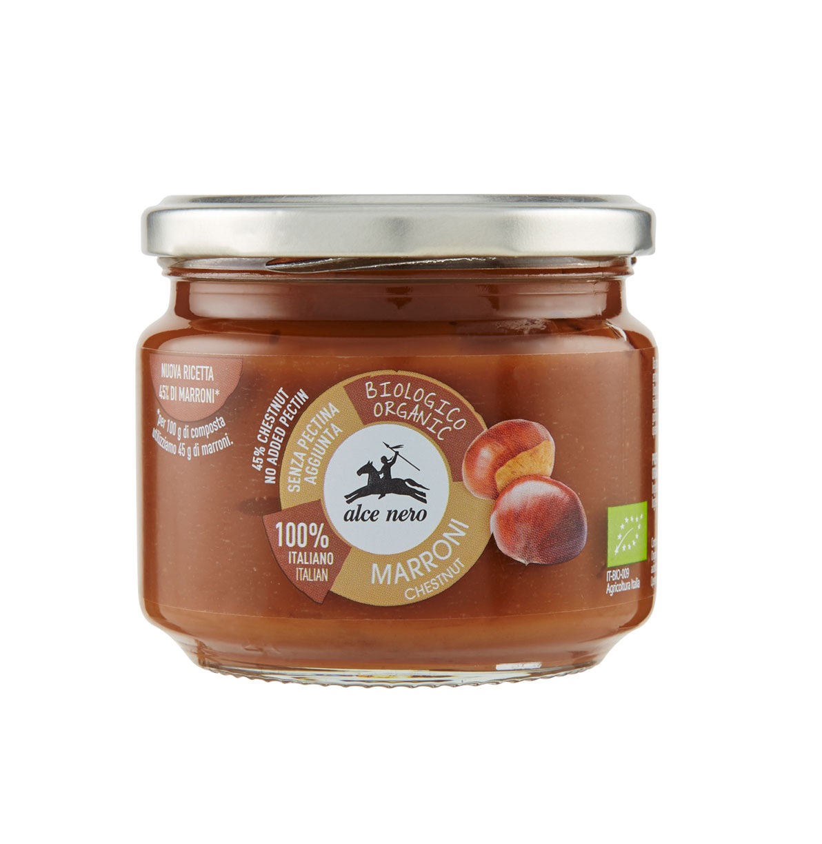 Βιολογικό Αλειμμα Κάστανο 270γρ ALCE NERO