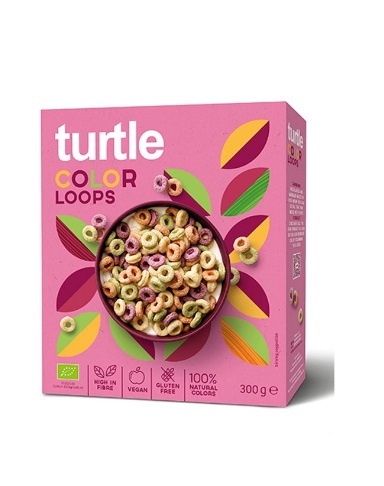 Βιολογικά Δαχτυλιδάκια Πολύσπορων δημητριακών 300γρ Turtle