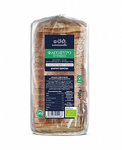 Ψωμί Ντίνκελ με Φαγόπυρο σε Φέτες ΒΙΟ 400gr SOTTOLESTELLE
