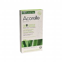 Βιολογικό κρύο κερί αποτρίχωσης σώματος, 32 ταινίες ACORELLE ORGANIC