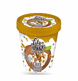 Vegan Παγωτό Μπισκότο & Καραμέλα 'Euphoria' 500ml  Lily & Hanna's