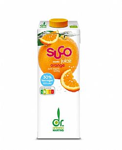 Βιολογικός Χυμός Πορτοκάλι, Μανταρίνι & Καρύδα - Xωρίς Προσθήκη Ζάχαρης 1λτ Dr Martins