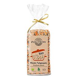 Βιολογικές Τρίχρωμες Φακές 500γρ Physis Amvrosia