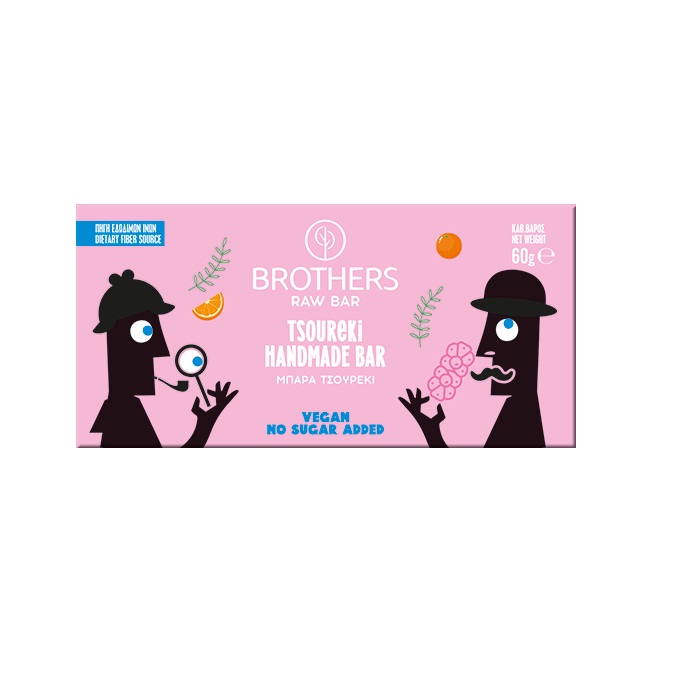Μπάρα Τσουρέκι 60γρ BROTHERS
