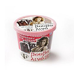 Βουβαλινό Παγωτό Cranberry 100γρ Οικογένεια Μπέκα