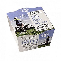 Γιαούρτι Ελαφρύ 1,5% από Βουβαλινό γάλα 180γρ ΟΙΚ. ΜΠΕΚΑ