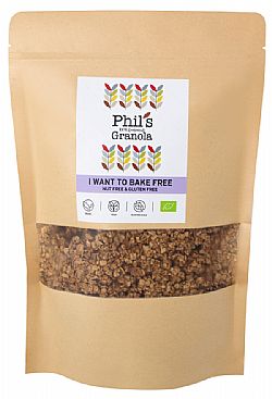 Granola  I Want to Bake Free (Nut Free & Gluten Free) 275 gr Phil's Granola