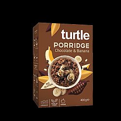 Porridge Βρώμης Με Σοκολάτα και Μπανάνα 400gr TURTLE